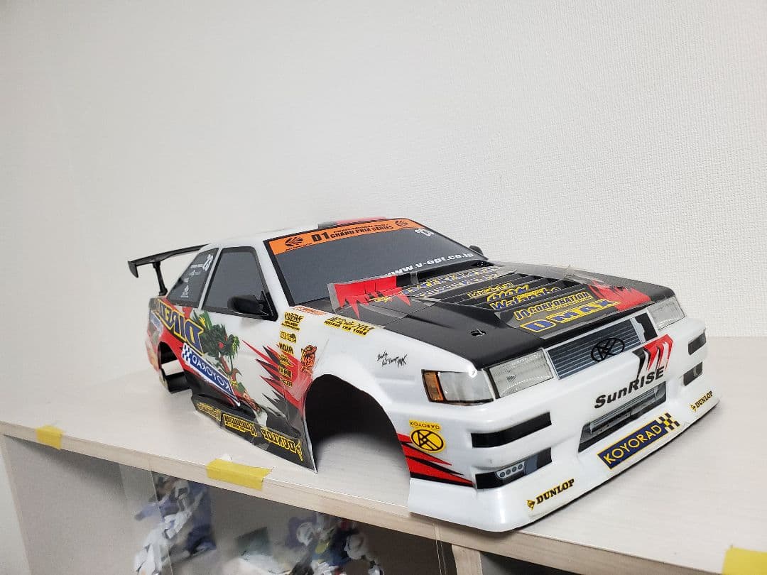 ヨコモ日比野AE86レビンボディ - メルカリ