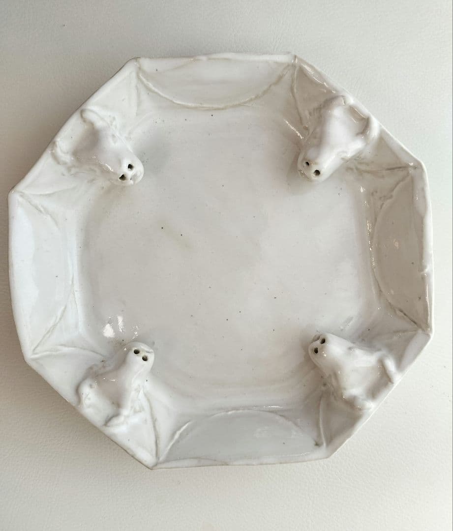 birbira ビルビラ　牛 八角形皿 楽天市場】【max30%offクーポンあり】やさしい器 八角皿 (大) kinari