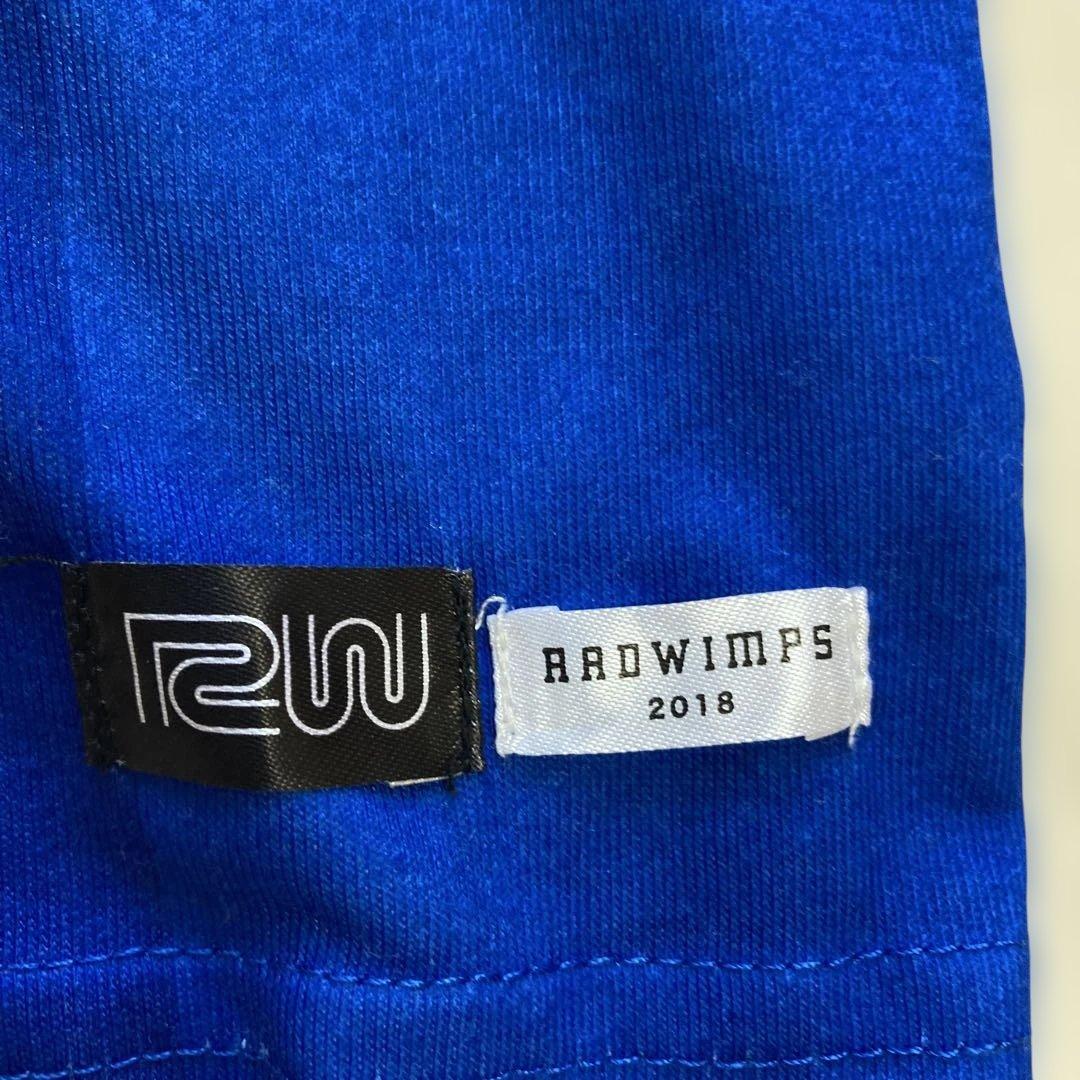 RADWIMPS サッカー ユニフォーム Tシャツ ブルー Mサイズ - メルカリ