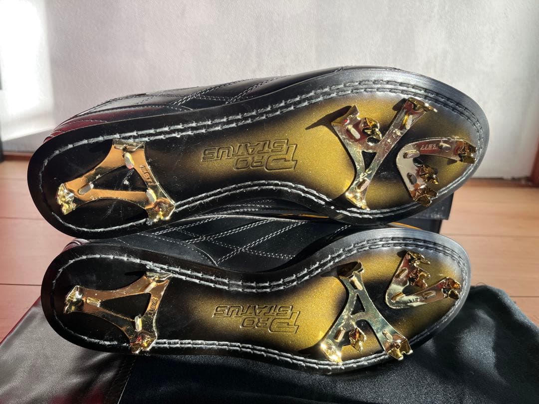 新品未使用ZETT プロステイタス 野球スパイク 革底 26.5cm