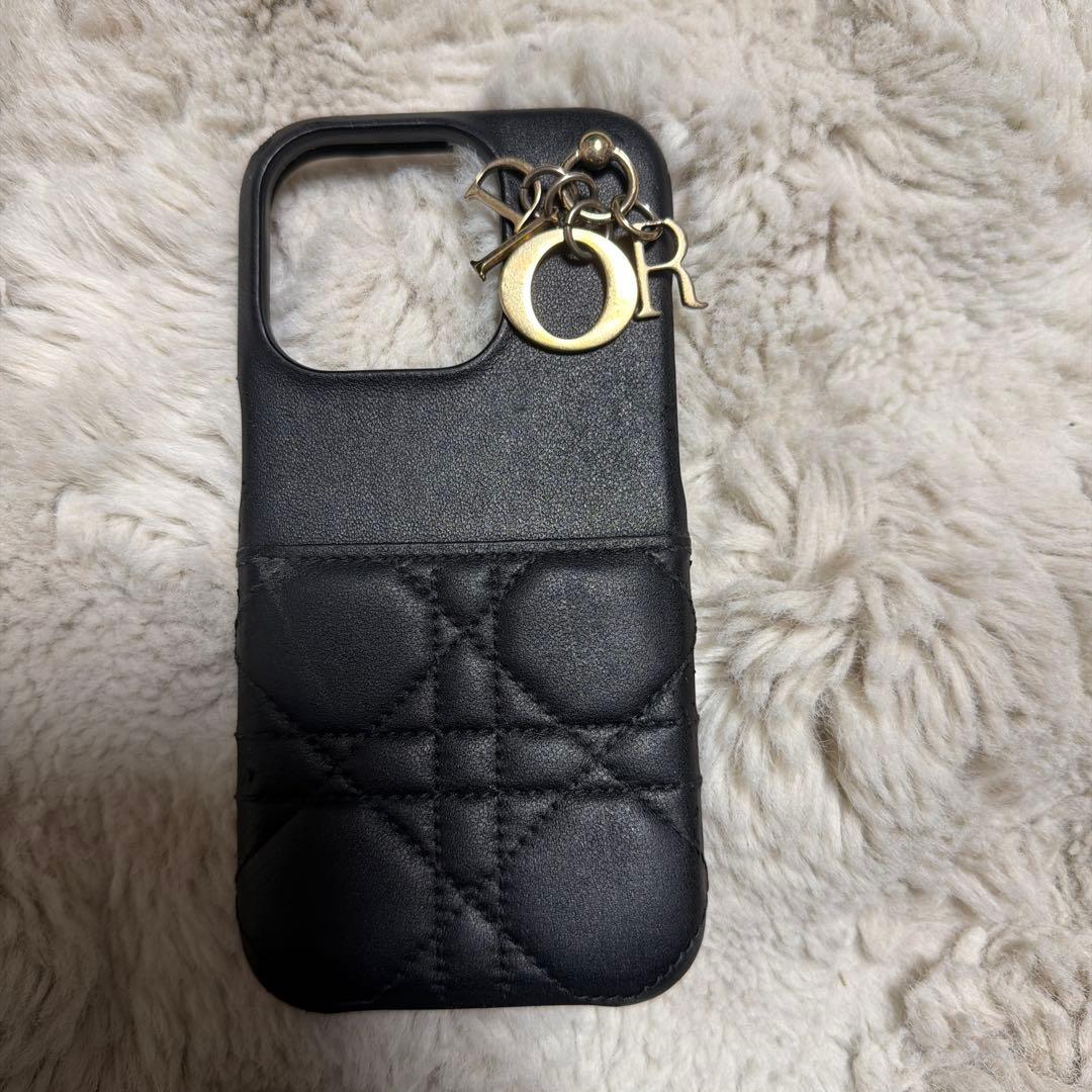 DIORブラックiPhone15Proケース ディオール サドル iphone15/15promax/14pro ケース ハイブランド