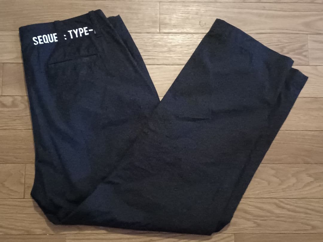 SEQUEL TYPE-F チノパン L ブラック シークエル フラグメント SEQUEL(シークエル) / CHINO PANTS -TYPE F- | 公式通販・JACK in the NET