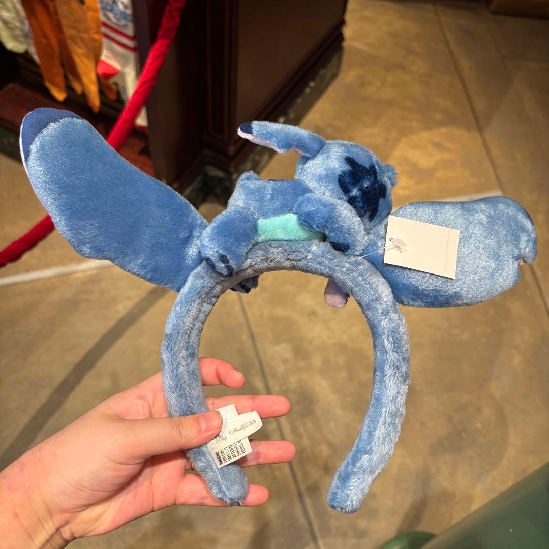 新品】香港ディズニー スティッチ カチューシャ - メルカリ