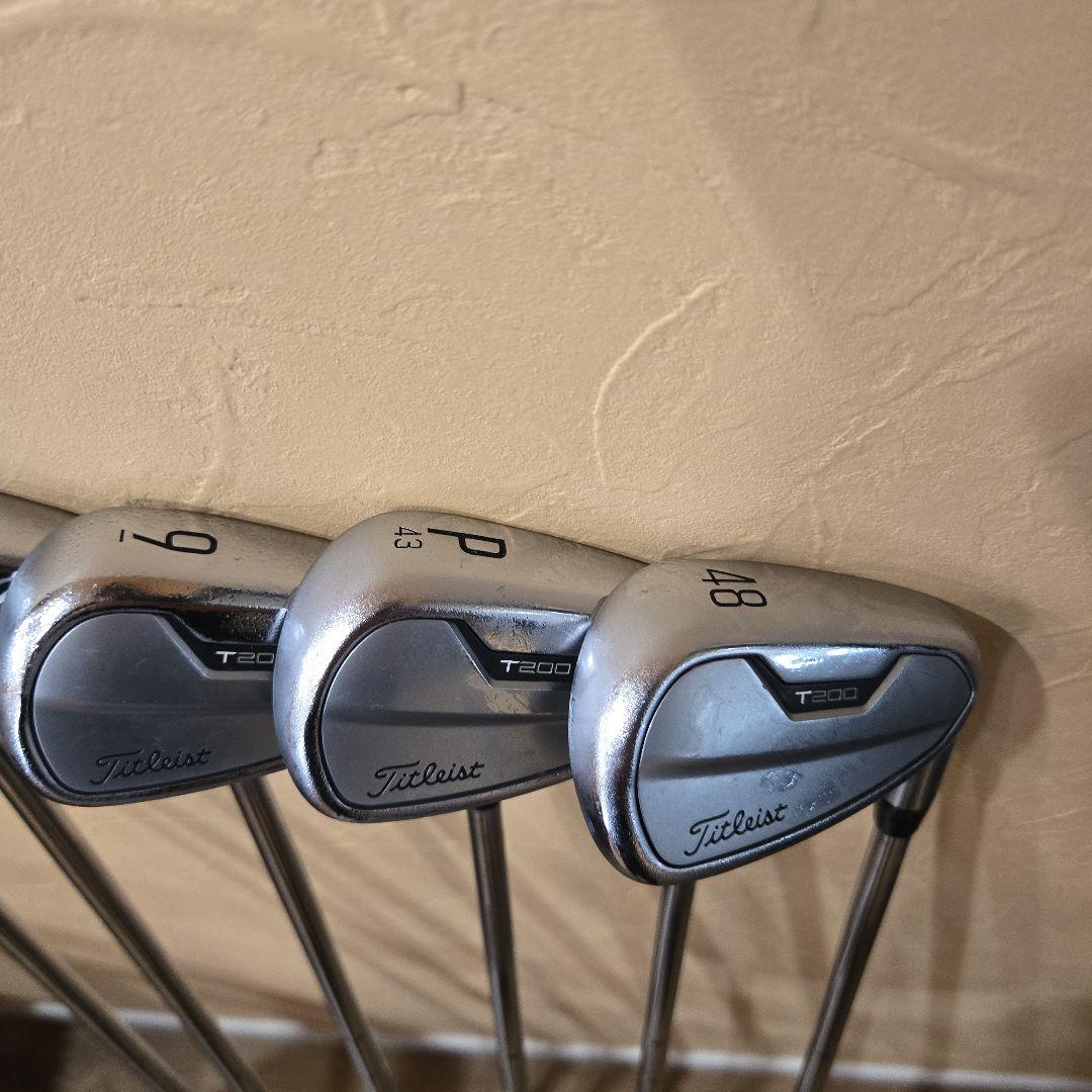 Titleist T200 アイアンセット 6本 6.7.8.9.P.48