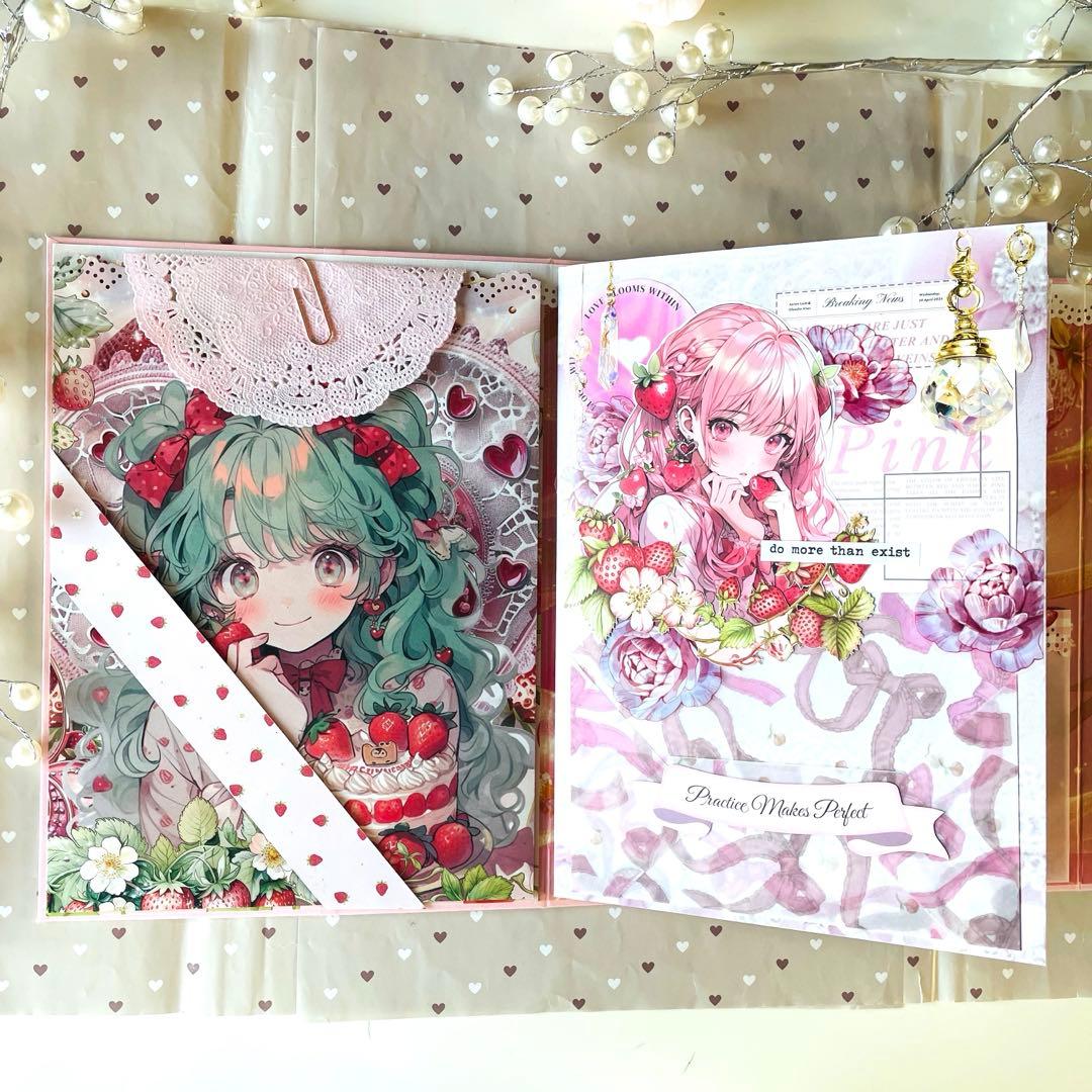 おすそ分けファイル nene様メイン 紙もの コラージュ素材 シール