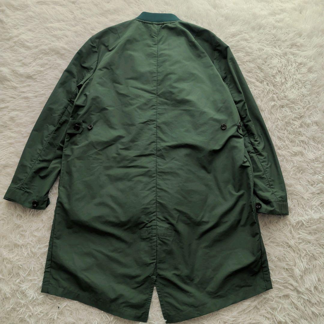 フレッドペリー フィッシュテールボンバーコート グリーン 2way M