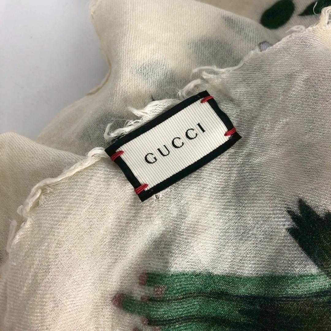 GUCCI グッチ フローラ 大判 ショール レディース ブランド - メルカリ