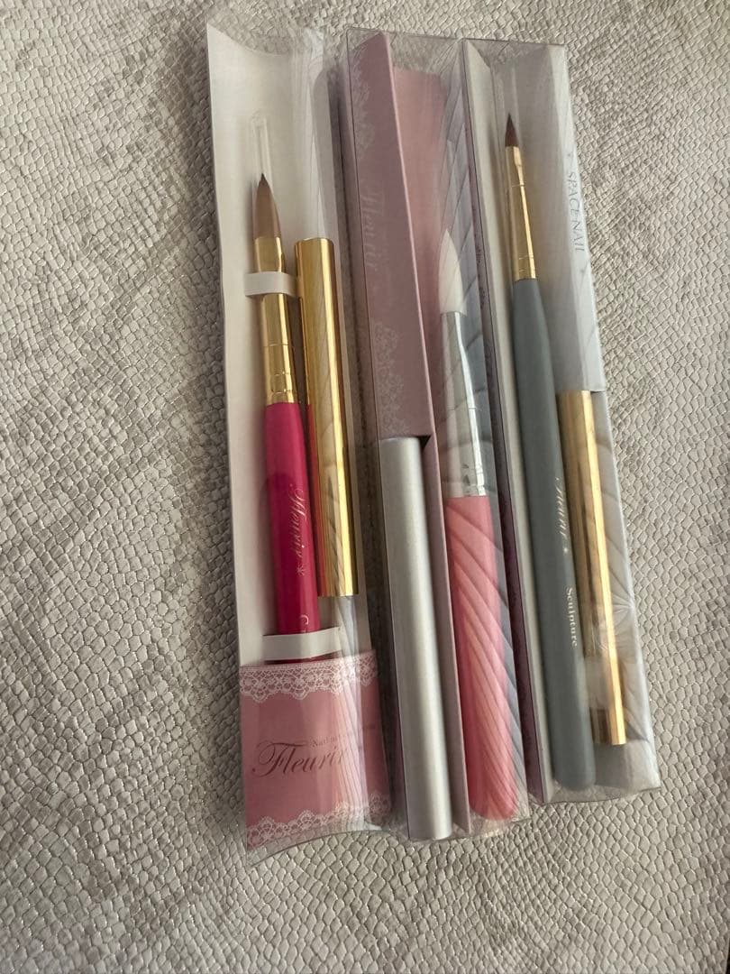 【即購入ok】フルーリアスカルプチュアブラシ３本セット フルーリア スカルプチュアブラシ トライアルピンクの卸・通販