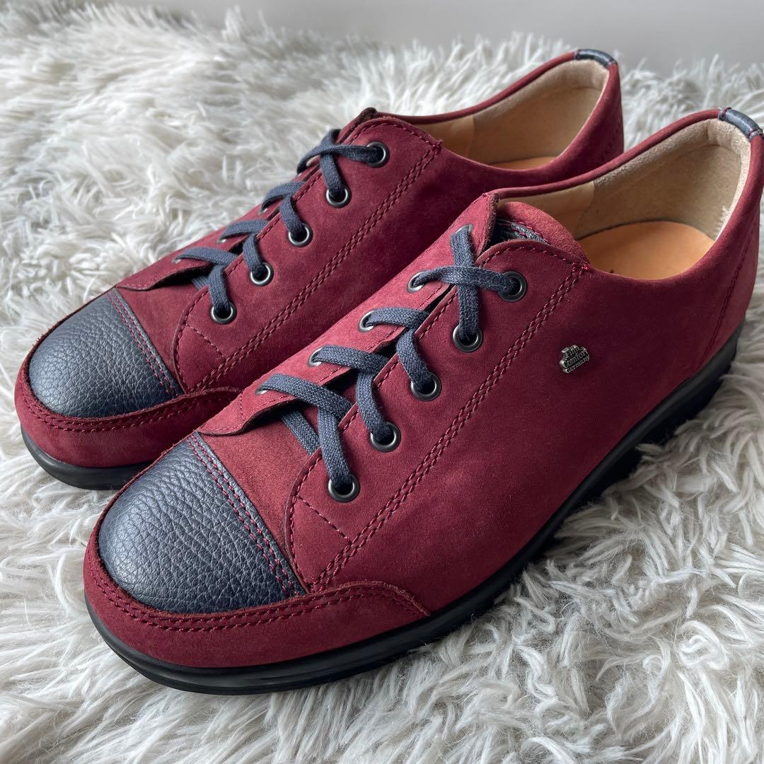【極美品】フィンコンフォート × ALKA シューズ サイズ5 極美品】フィンコンフォート × ALKA シューズ サイズ5