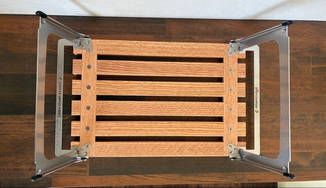 moose room works × asimocraftsテーブル+専用ケース セール