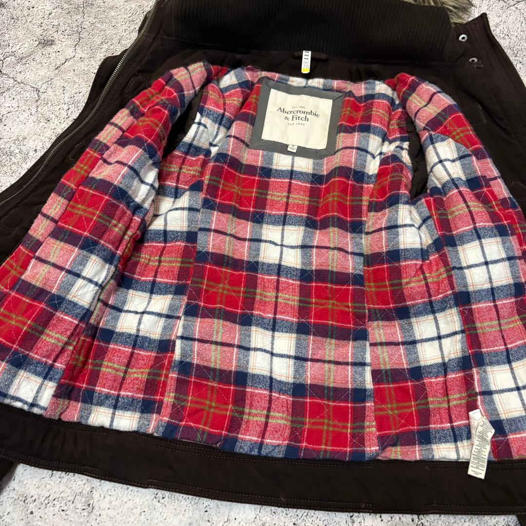 y2k 00s ネオグランジ アバクロ ビッグフード ファー リブ チェック