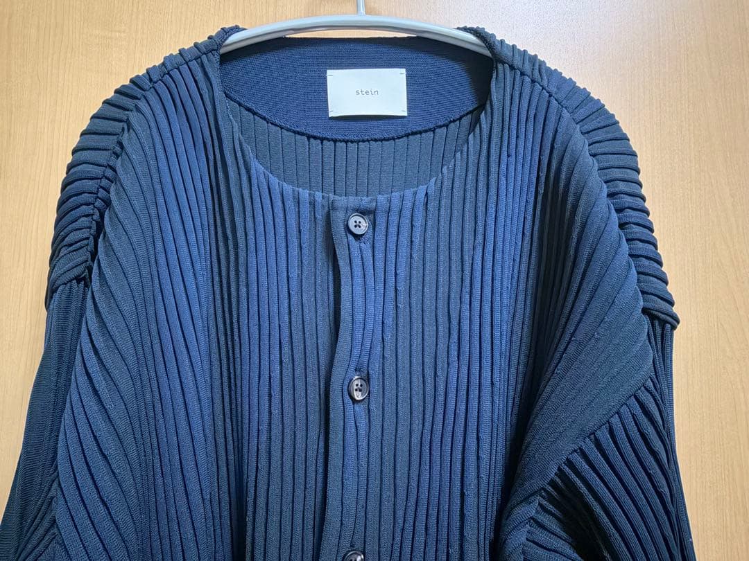 Y*y様 stein OBLIQUE PATTERNED KNIT CARDIG