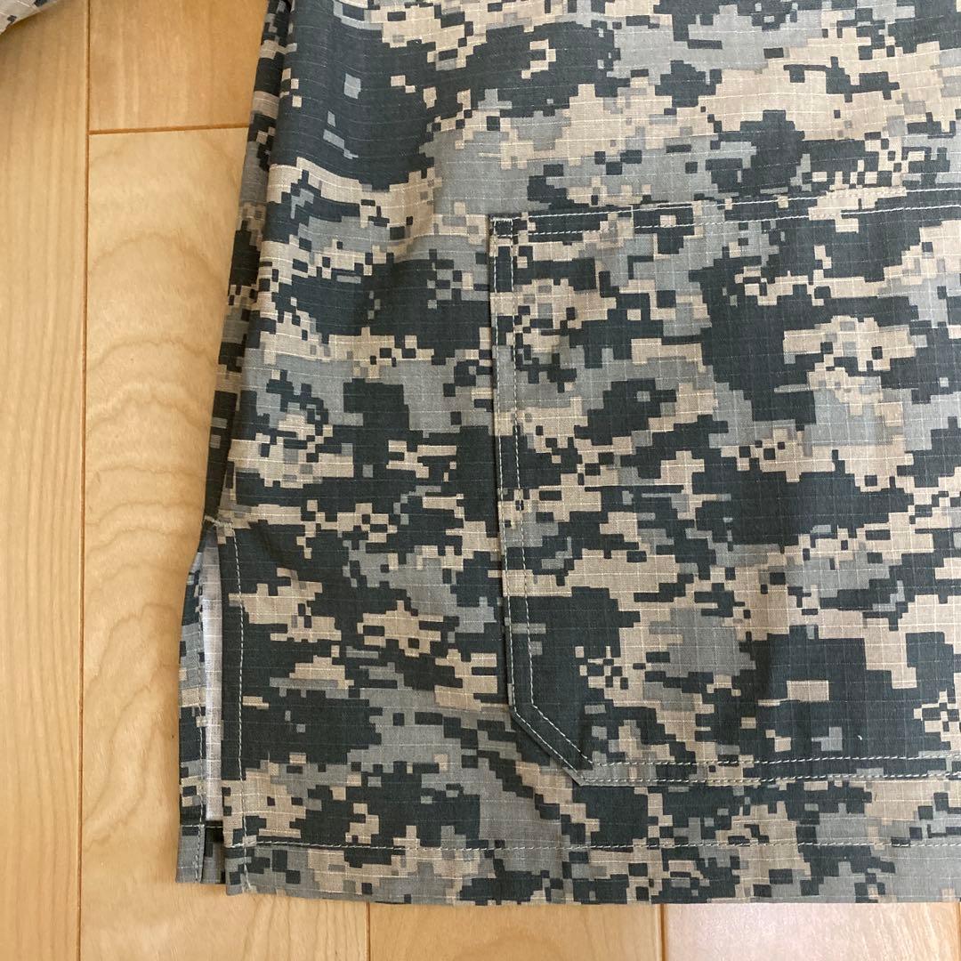 新品ニコアンド メイクスタッフ ワッペンシャツジャケット モザイク1