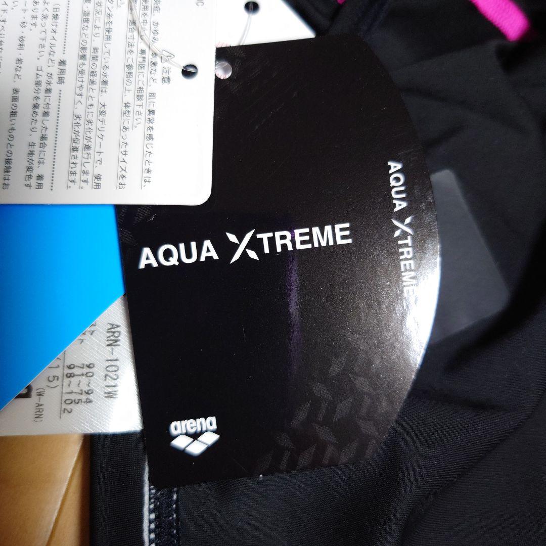 XOサイズ 新品未使用 arena スポーツ用水着 青 レディース
