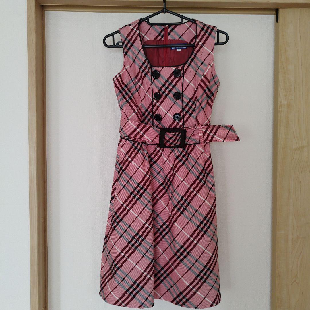 値下げ 美品 BURBERRY BLUE LABEL ノースリーブワンピース 中古・古着通販】BURBERRY BLUE LABEL (バーバリー ブルー レーベル