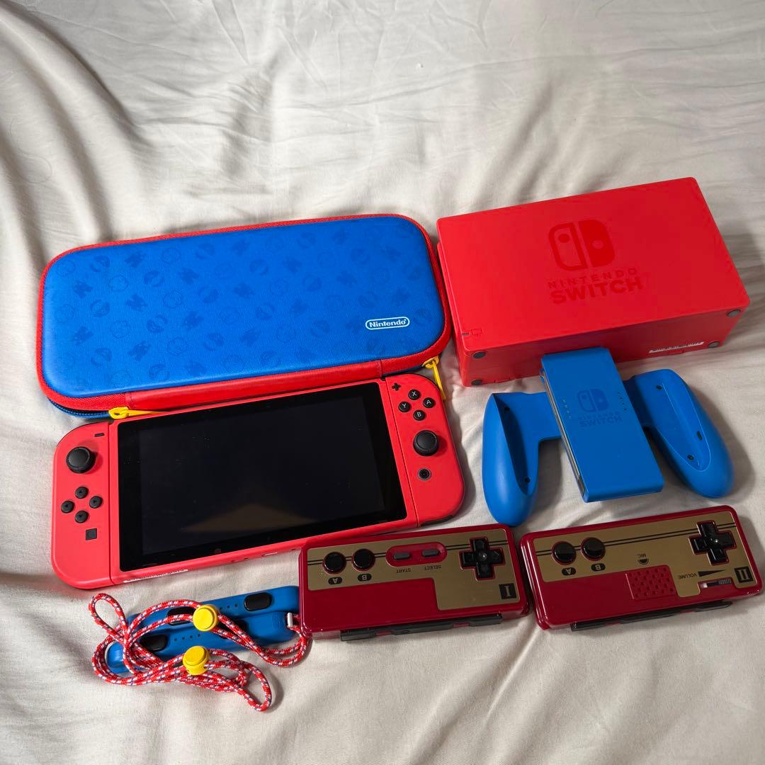 Nintendo Switch マリオレッド本体 マリオの赤をモチーフにしたNintendo Switch（有機ELモデル）が10月6日