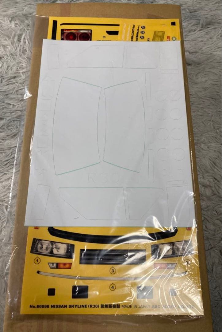 未使用 絶版品 ABCホビー スカイライン DR30 前期 1/10 西部警察