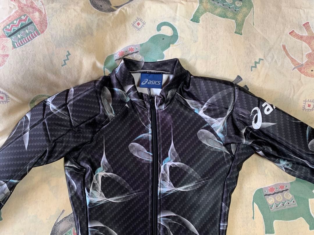 アシックス L ワンピース パッド入り スキー レーシングの通販はau