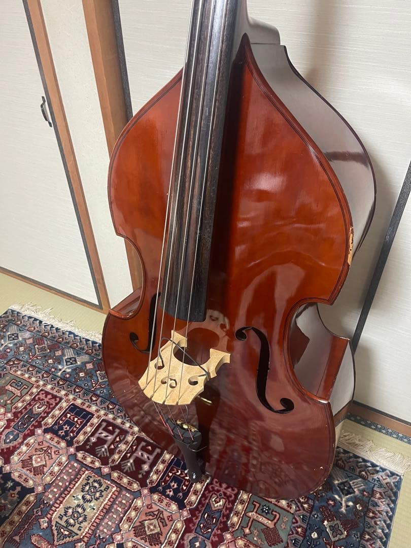 桃次郎様専用】木製 4弦 コントラバス ウッドベース - メルカリ