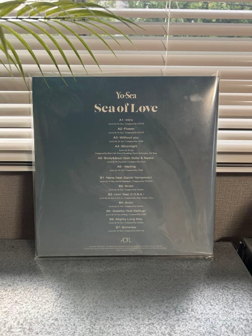 最安値】Yo-Sea Sea of Love レコード状態良好 シュリンク付き