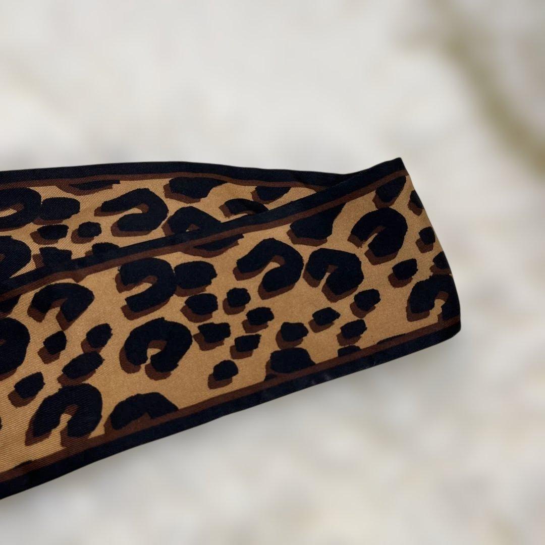 LOUISVUITTON ルイヴィトン スカーフ レオパード ヒョウ柄