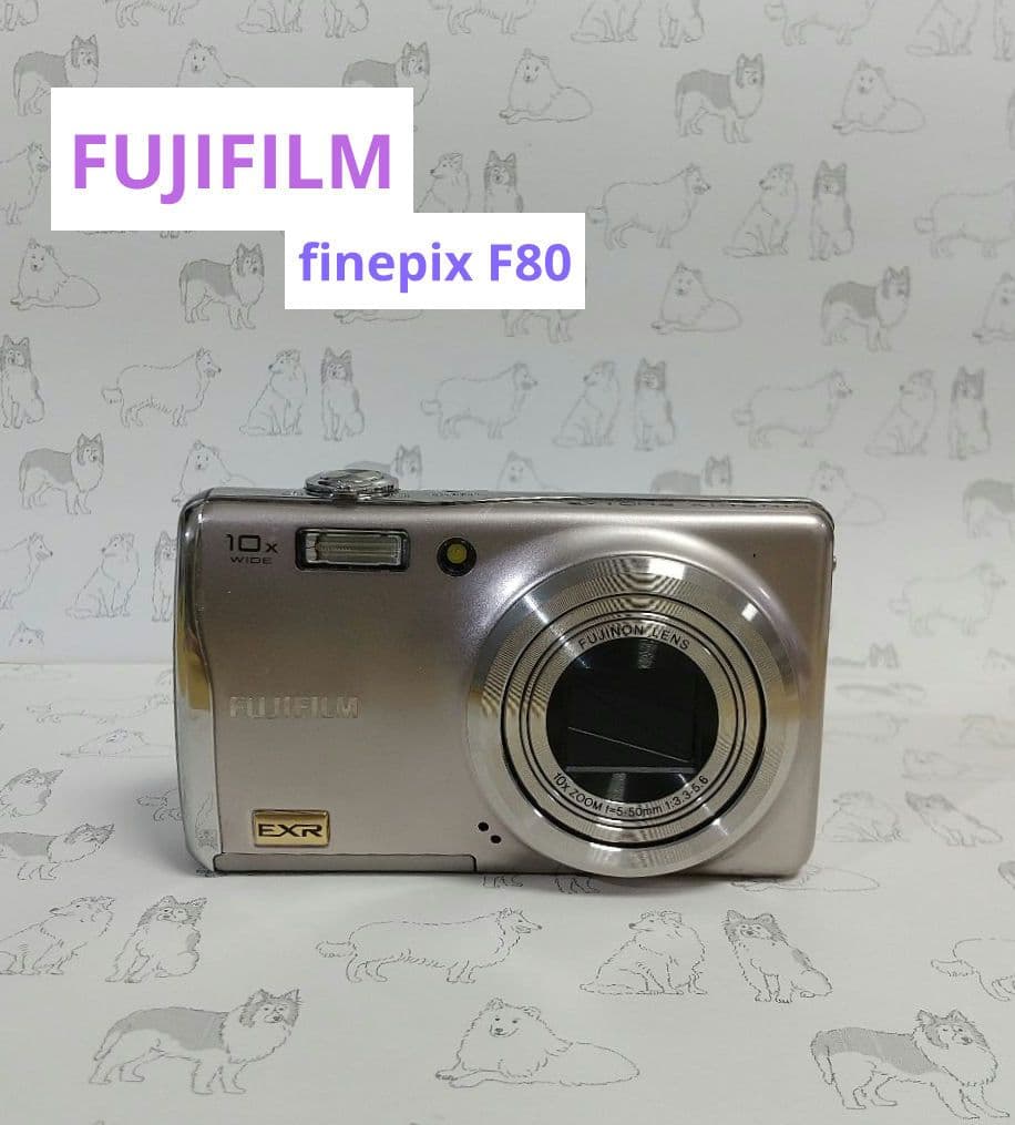 【RS53】FUJIFILM FINEPIX F80 デジカメ 本体 RS53】FUJIFILM FINEPIX F80 デジカメ 本体 富士フイルム