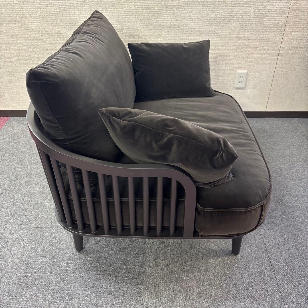 女性オーナー】GART ガルト ダークグレー 1人掛けソファ