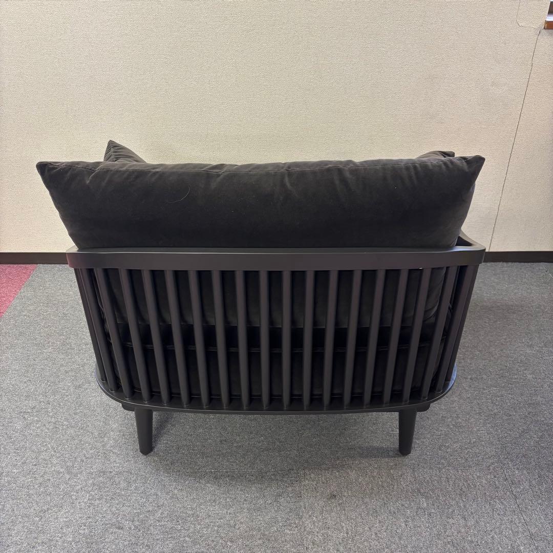 女性オーナー】GART ガルト ダークグレー 1人掛けソファ