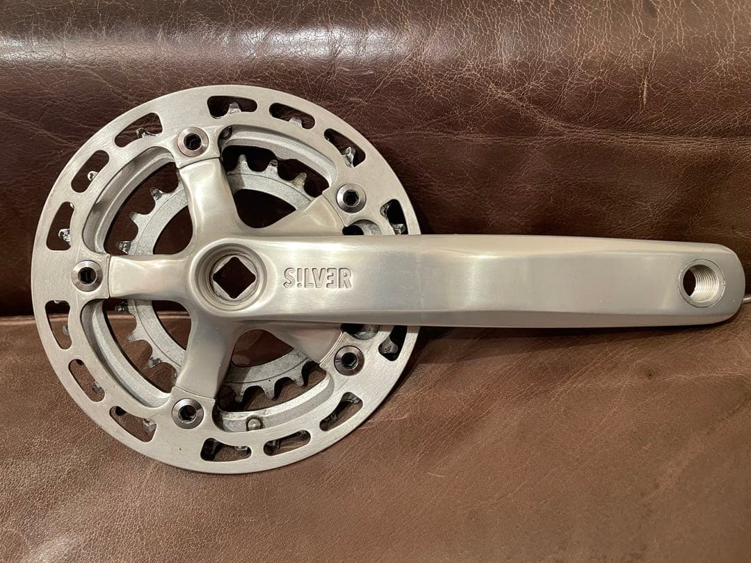 レアSILVER クランク 34/24 110/74 BCD RIVENDELL