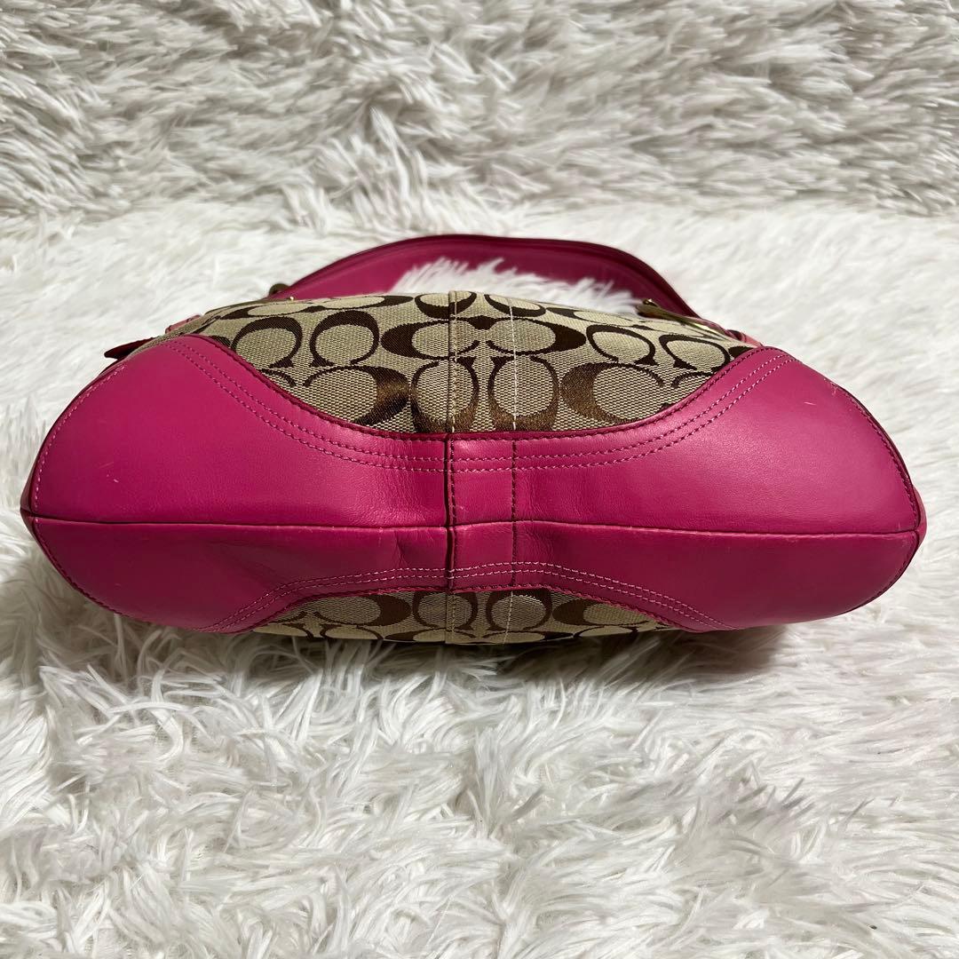 希少色】COACH コーチ ワンショルダー 斜め掛け 2way ピンク - メルカリ