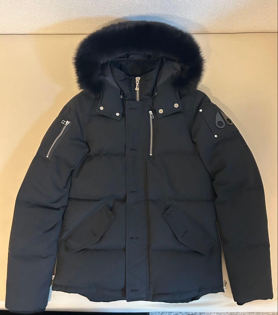 MOOSE KNUCKLES ファー付ダウン ブラック S （値下げできます