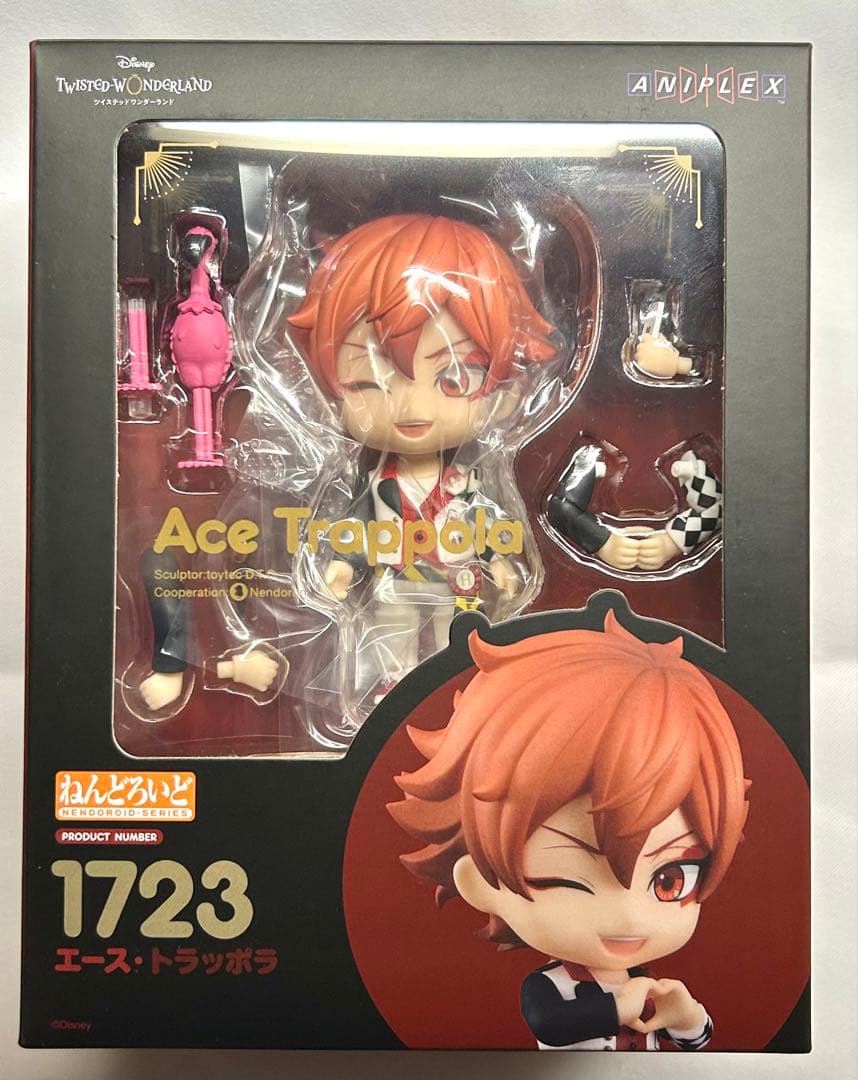 【未開封品】ツイステッドワンダーランド　ねんどろいど　エース・トラッポラ ねんどろいど エース・トラッポラ 「ディズニー ツイステッド 【未開封