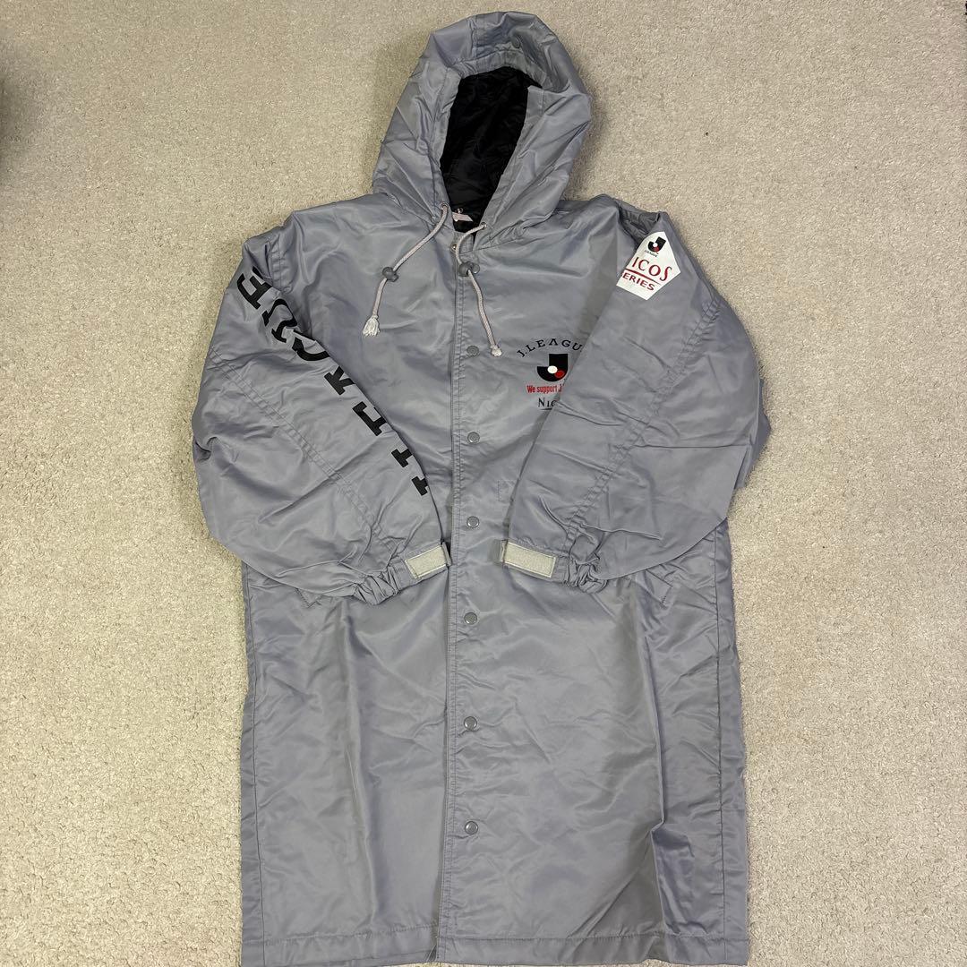 Jリーグ Nicosシリーズ ベンチコート M グレー - メルカリ