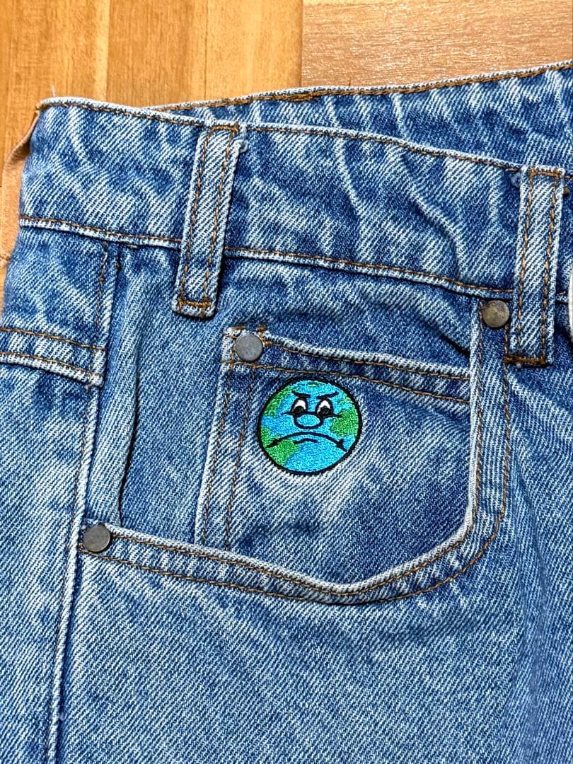 ラスターコーティング パンツ シルバー スキニーデニム 光沢仕上げ