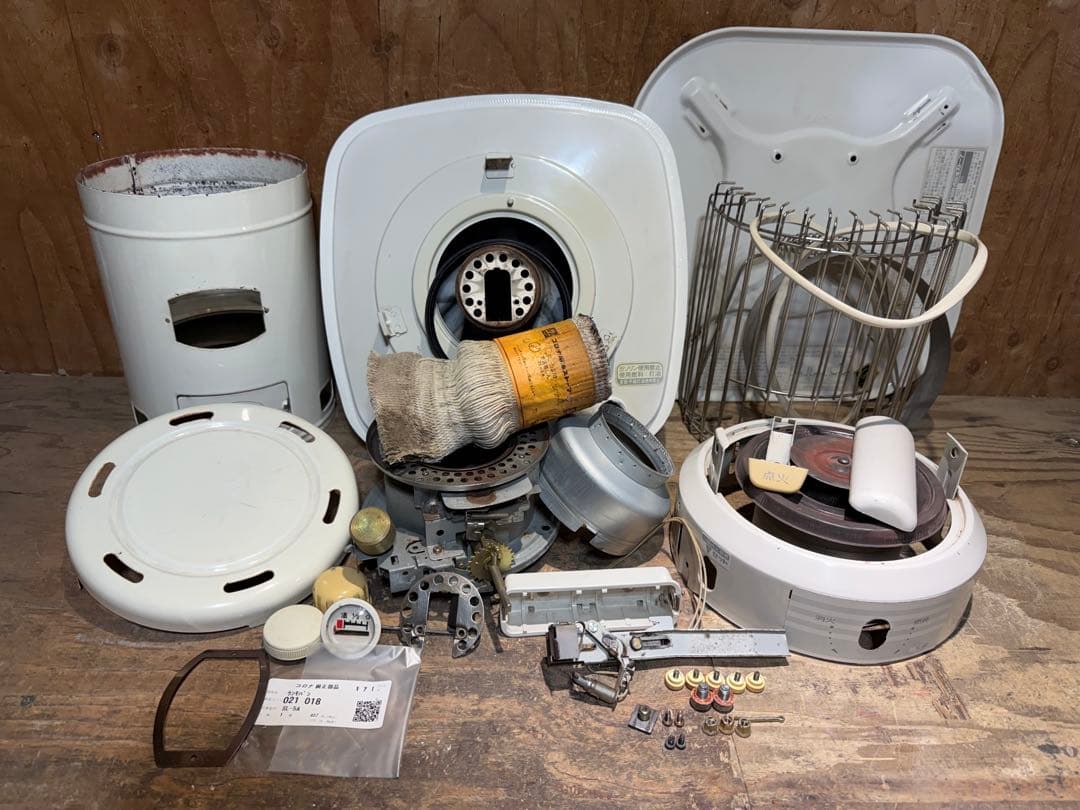 芯乾燥済 石油ストーブ コロナ SL-50 レトロ 分解メンテナンス済 89年
