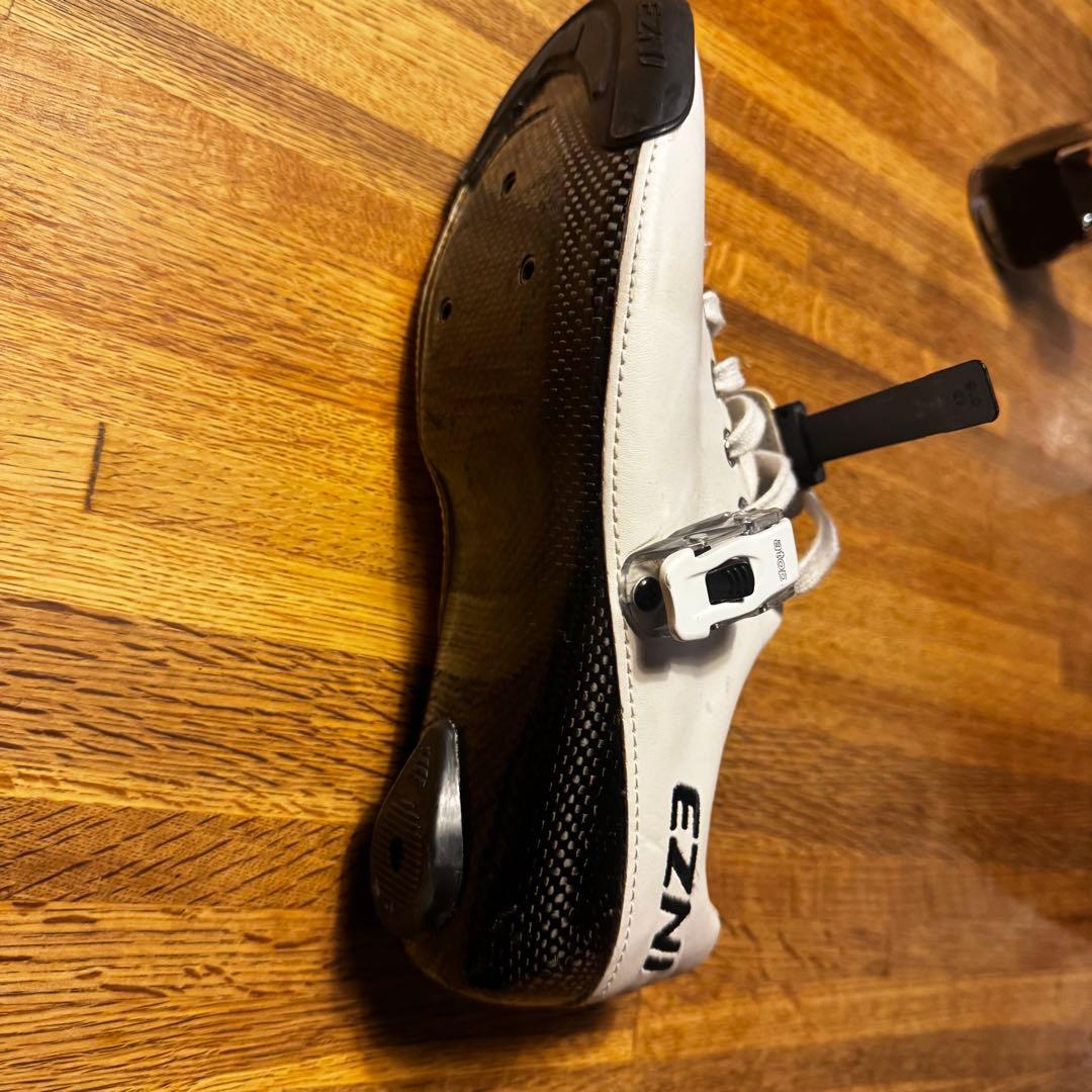 EZNI 自転車シューズ　トラックシューズ　25.5cm 競輪　ハンドメイド美品