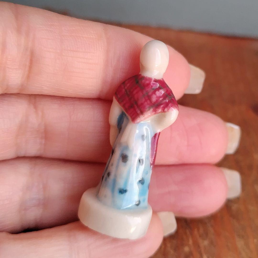 ビンテージフェーブ アイルランド フランス雑貨 陶器置物ガレット