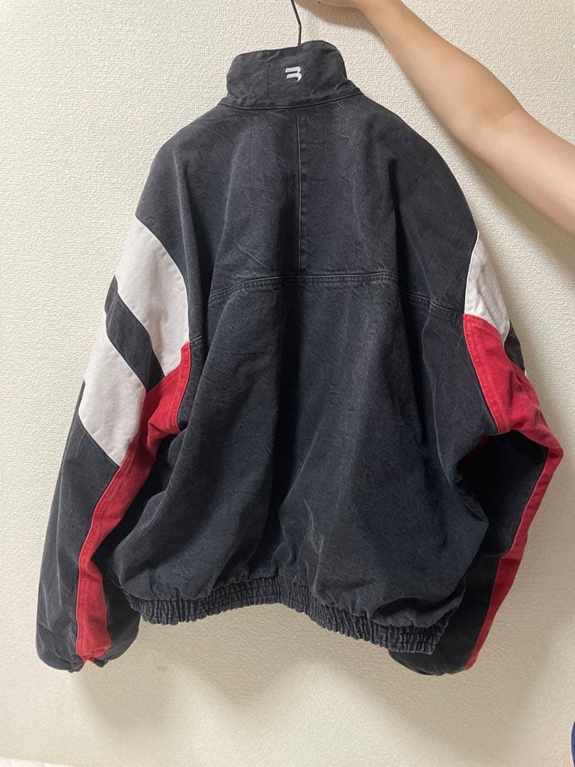 コムドットやまと着用] BALENCIAGA デニム トラックジャケット - メルカリ