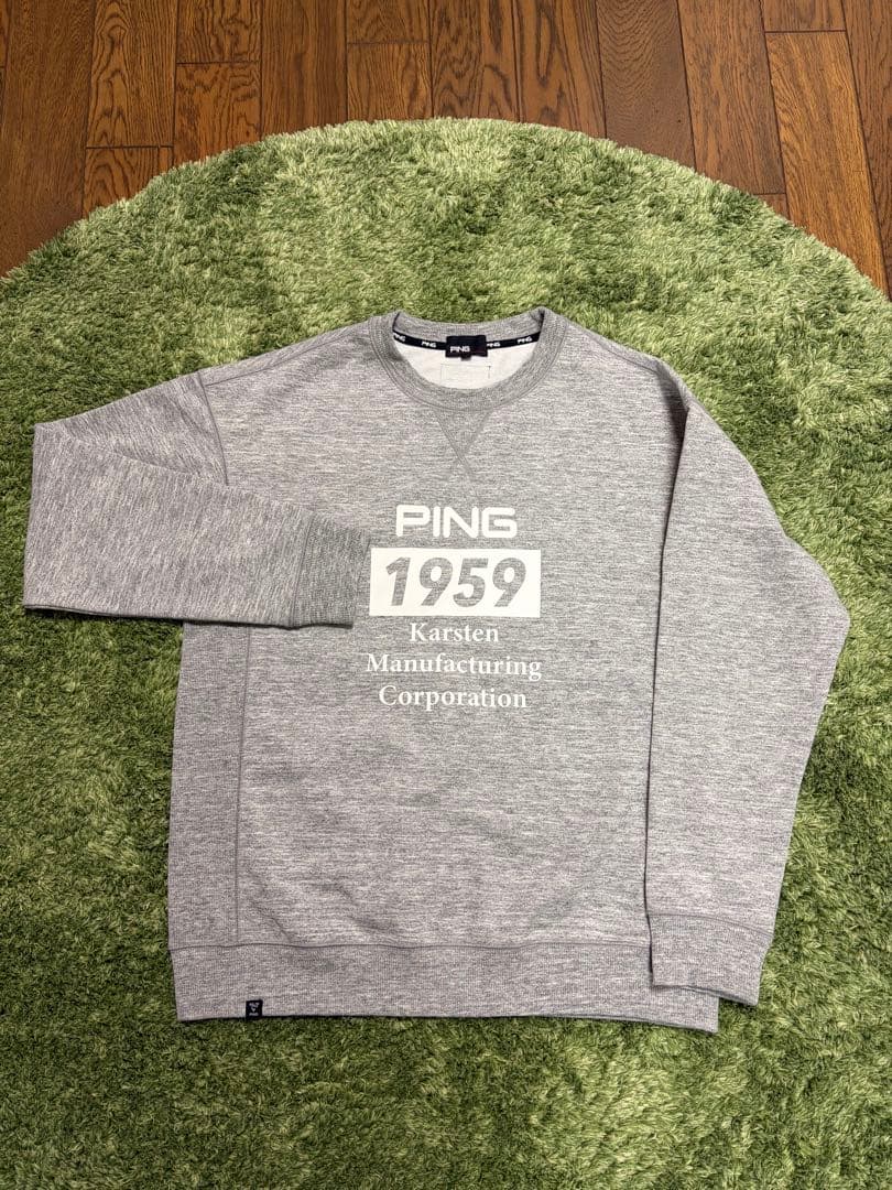 PING ゴルフ スウェット 楽天市場】ピン ゴルフウェア 長袖トレーナー 秋 冬 23FWスウェット