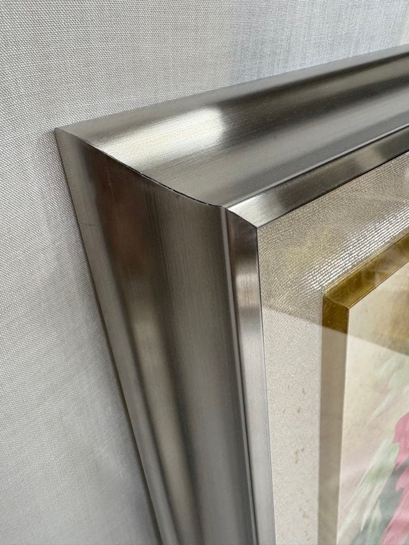 冨貴草」 小川立夫 金落款 共シール 京都巨匠