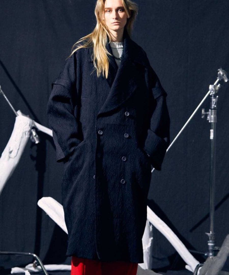 maison special マルチファブリックオーバー2wayポンチョコート MAISON SPECIAL（メゾンスペシャル）の「ブークレー2WAYポンチョコート