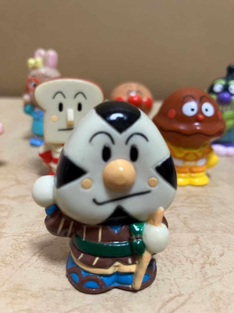 あつまれアンパンマン3 ソフビ指人形 9種フルセット 1999年 - メルカリ