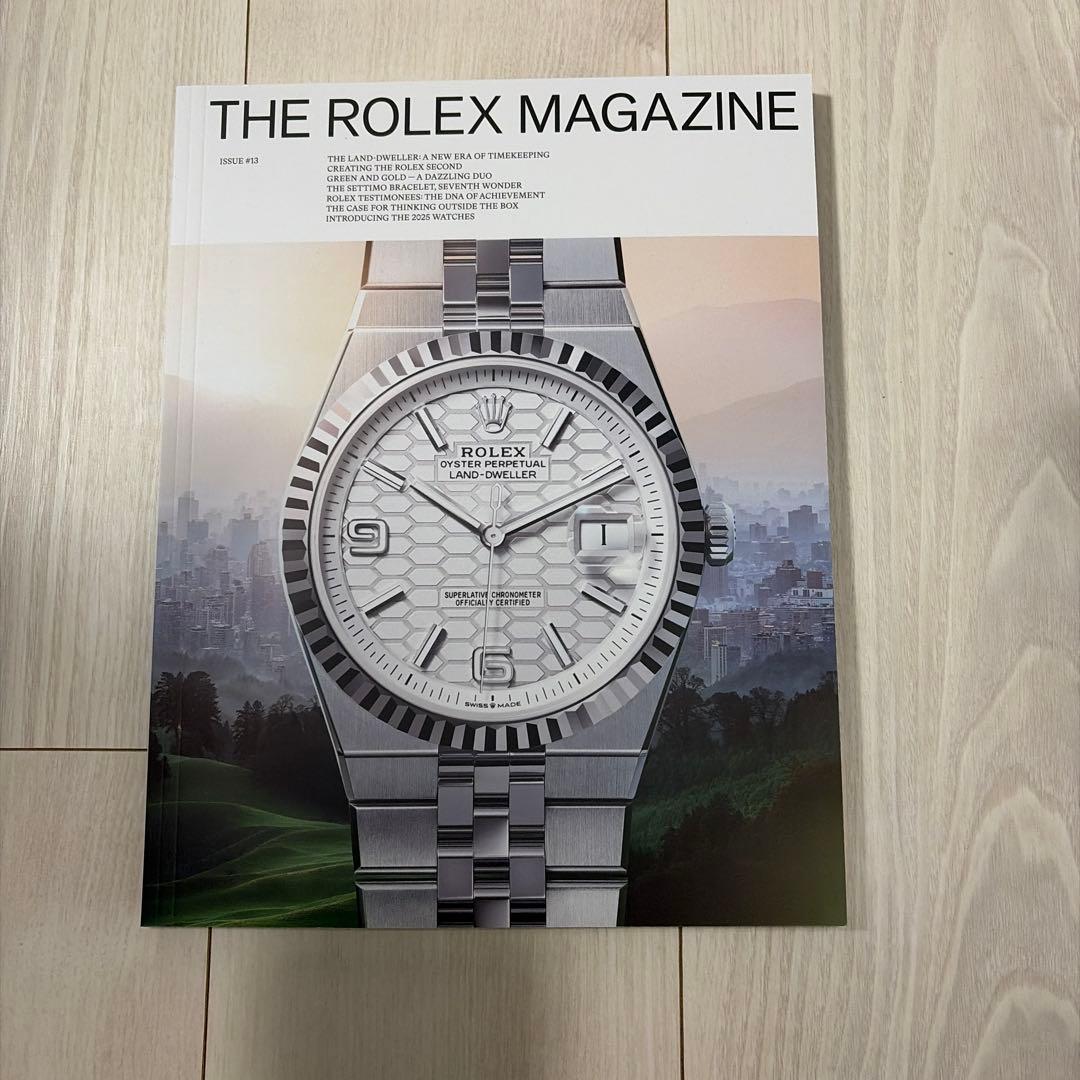 新品未読】ロレックスマガジン 2025（THE ROLEX MAGAZINE） - メルカリ