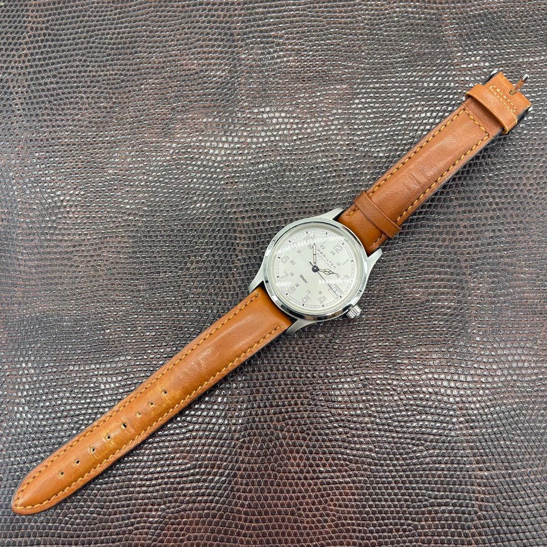 良品】ハミルトン カーキ 9721B 自動巻腕時計 付属品有り - メルカリ