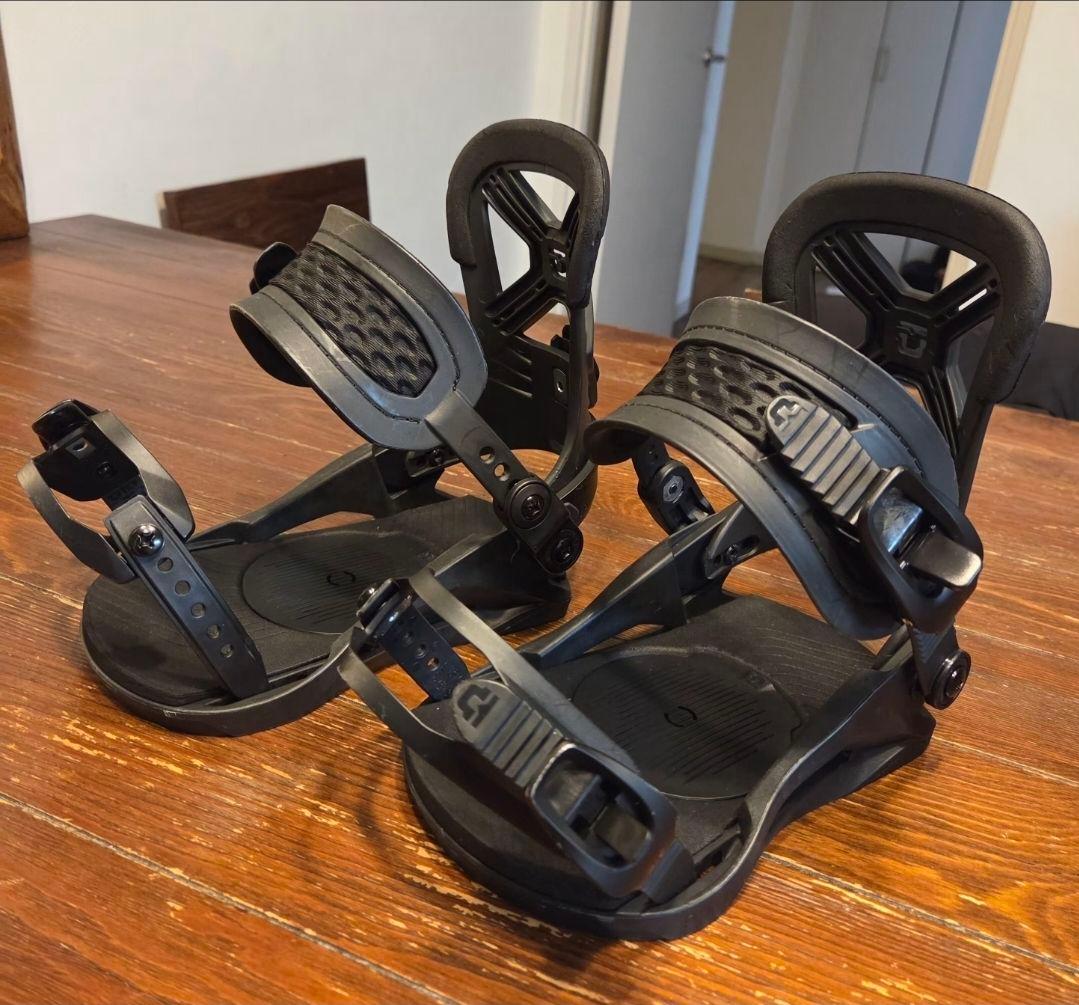 キッズ　スノボ　ユニオン　ビンディング　キャデットブラック Ｓ UNION BINDING CADET BLACK Sサイズ(21-23.5cm) ユニオン キッズ