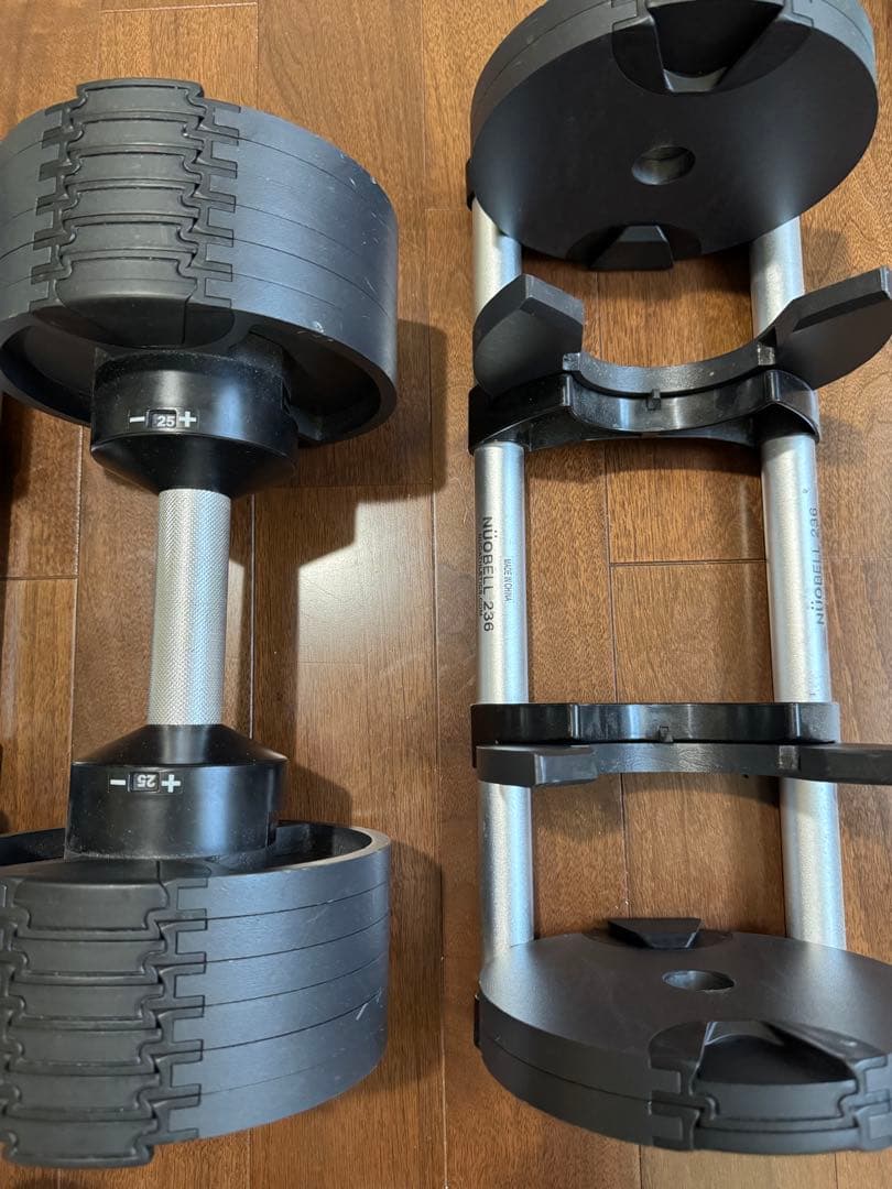 ②フレックスベル ダンベル 36kg nuo 訳あり 楽天市場】【レビュー投稿で2年保証】 可変式 ダンベル フレックスベル