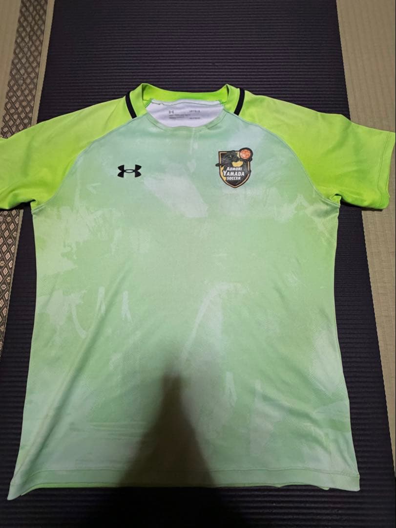 Under Armour 青森山田高校サッカー部LG ライトグリーン 青森山田高校サッカー部 トレーニングウェア 青森山田高校サッカー部