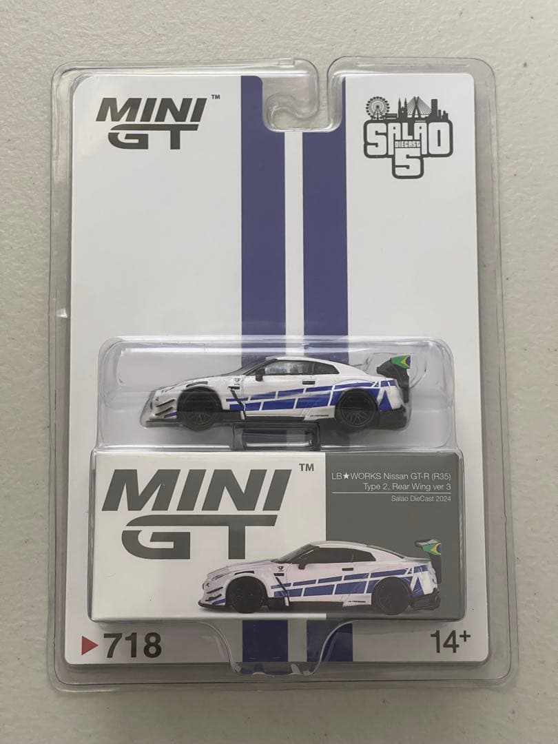 MINI GT NISSAN GT-R (R35) ブラジル コンベンション MINI GT NISSAN GT-R (R35) ブラジル コンベンション