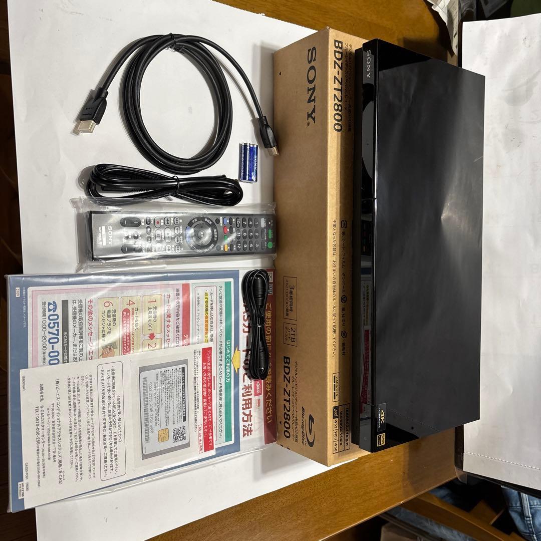 SONY BDZ-ZT2800ブルーレイレコーダー美品 ソニー BDZ-ZT2800 ブルーレイレコーダー 2TB | ヤマダウェブコム