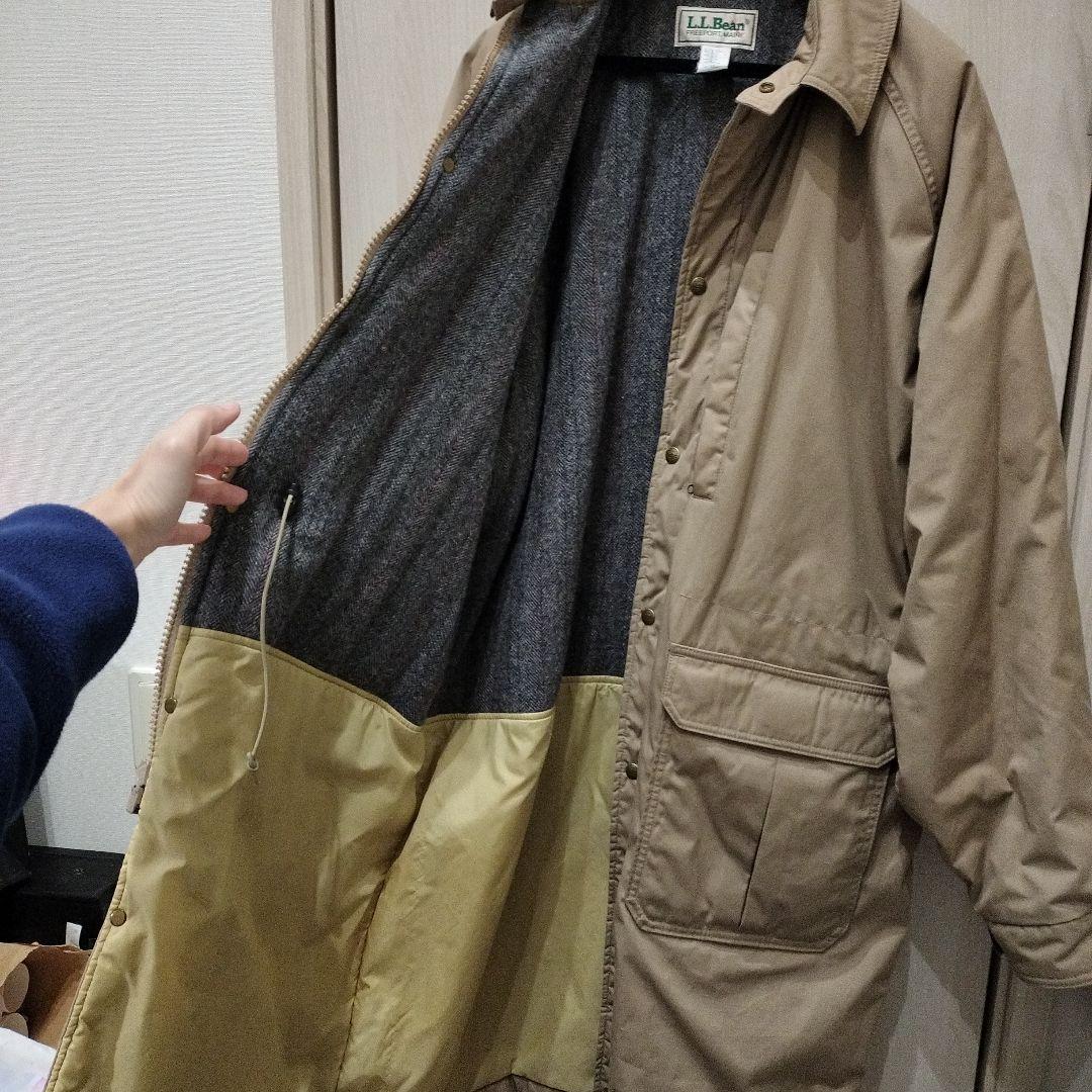 ナ*ケ様 L.L.Bean ストームコート XL ベージュ 裏地グレー